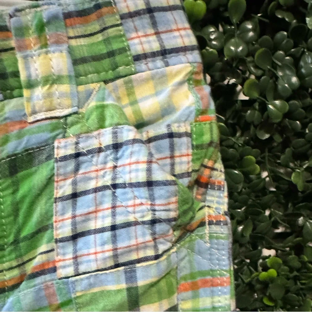 🔥5/$25🔥 GAP 12-18MOS BOY BABY/TODDLER LARGE PLAID PREPPY PANTS